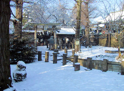  #14 雪の諏方神社